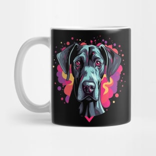 Great Dane Valentine Day Mug